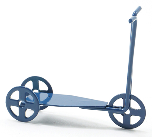 Dollhouse miniature SCOOTER, BLUE